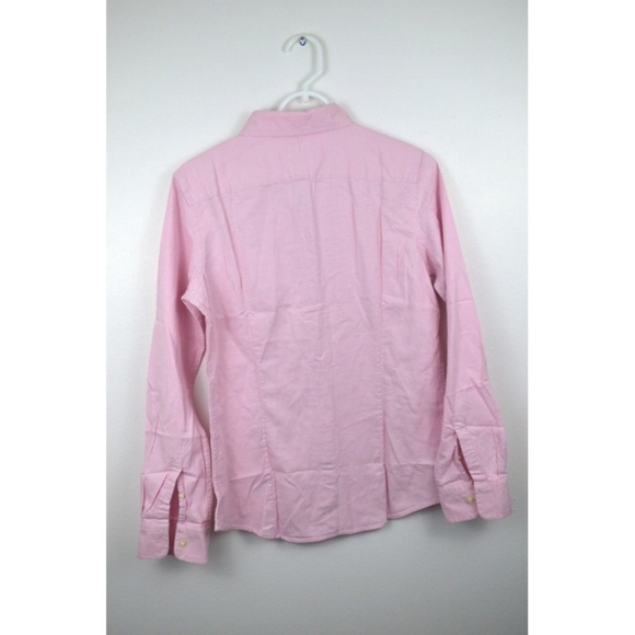 Banana Republic Soft Wash Small Pink Button Shirt - Picture 4 of 4